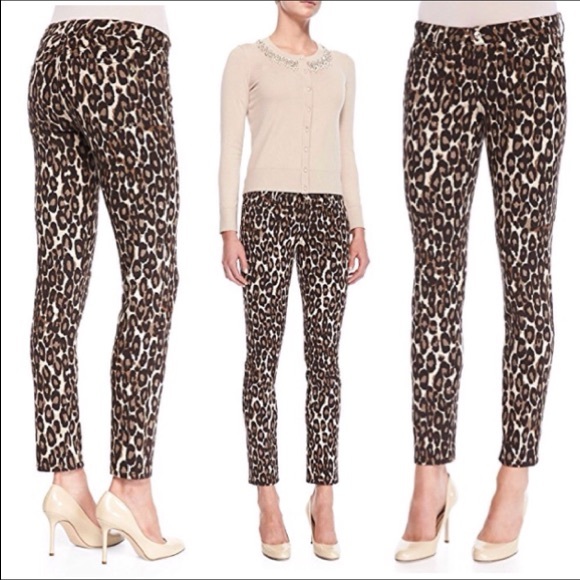 kate spade Denim - Kate Spade Leopard Jeans